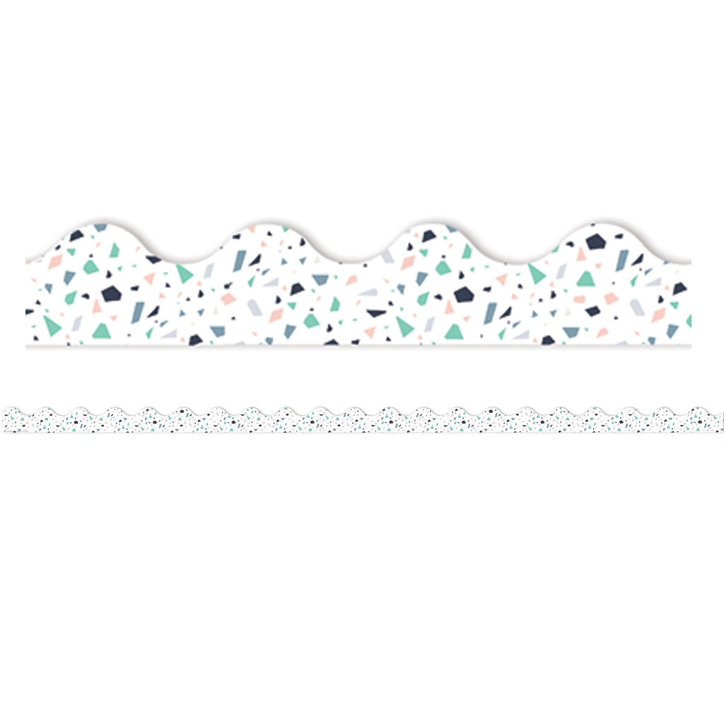 Simply Sassy White Terrazzo Deco Trim®