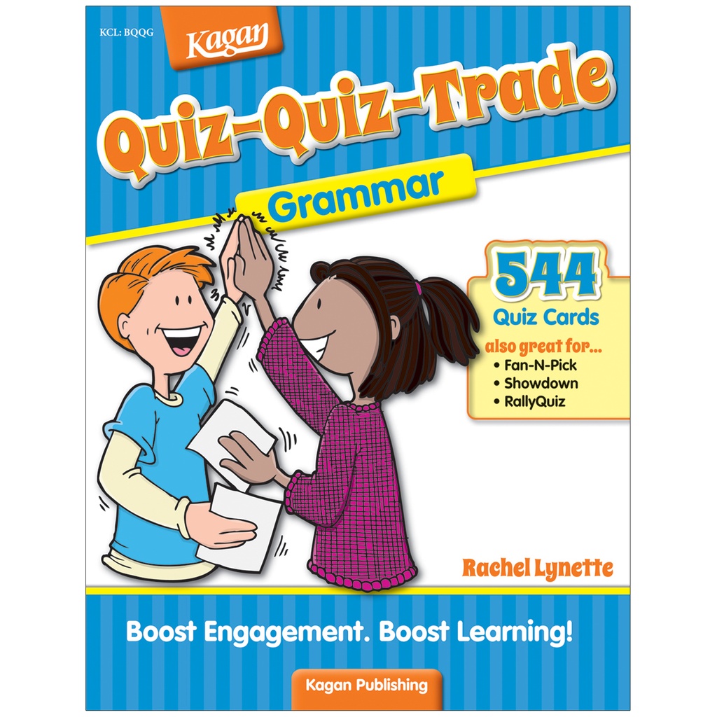 Quiz-Quiz-Trade: Grammar Grades 3-6