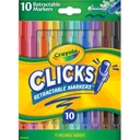 10ct Crayola CLICKS Retractable Markers