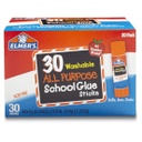 30ct .24oz Washable Clear Glue Sticks