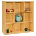 Contender Big Cubby Storage With 9 Cubbies - Rta
