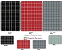 Black Check 4' X 6' Rectangle Carpet