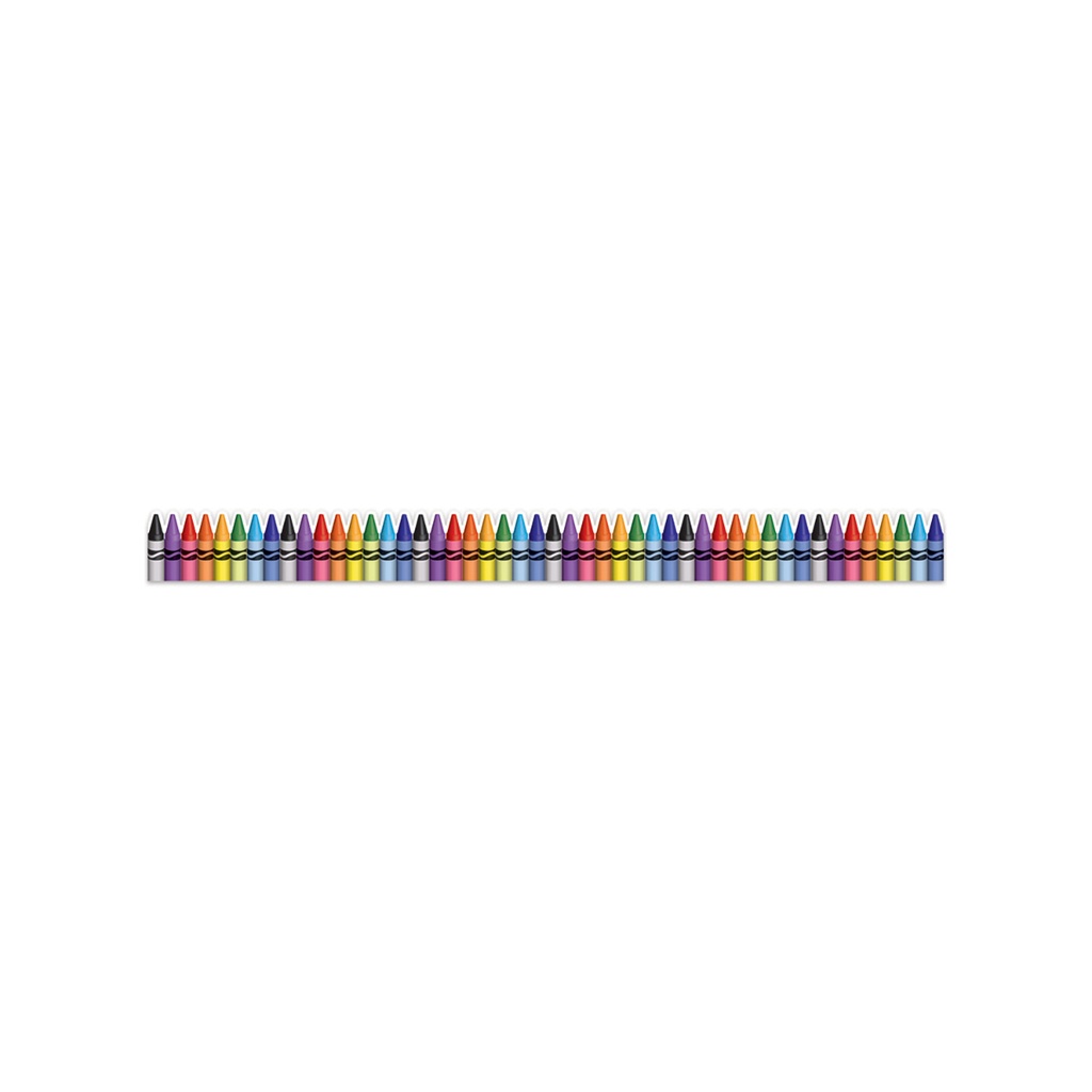 Crayola® Crayons Extra Wide Deco Trim®, 37 Feet