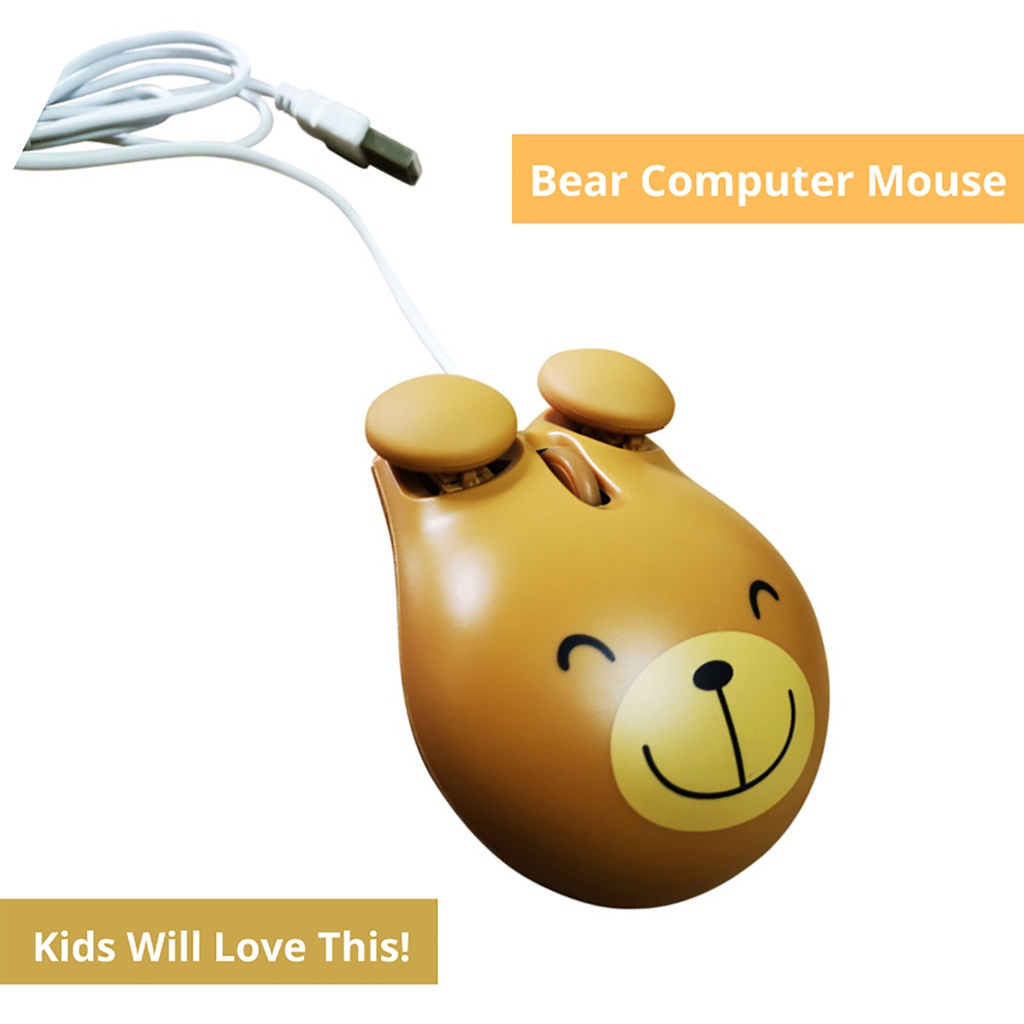 Bear Shape Computer Mouse