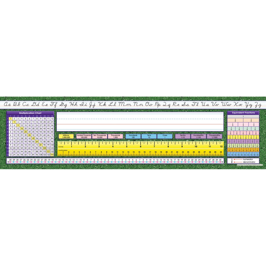 36ct Contemporary Cursive Desk Plates   Pack