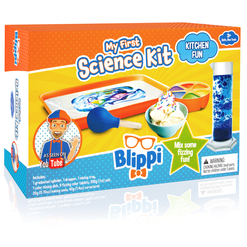 Blippi My First Science Kit: Kitchen Science Lab - 4 Kitchen Science Experiments