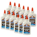 Washable School Glue, 4 oz. Bottle, Pack of 12