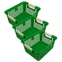 Tattle® Book Basket, Green, Pack of 3