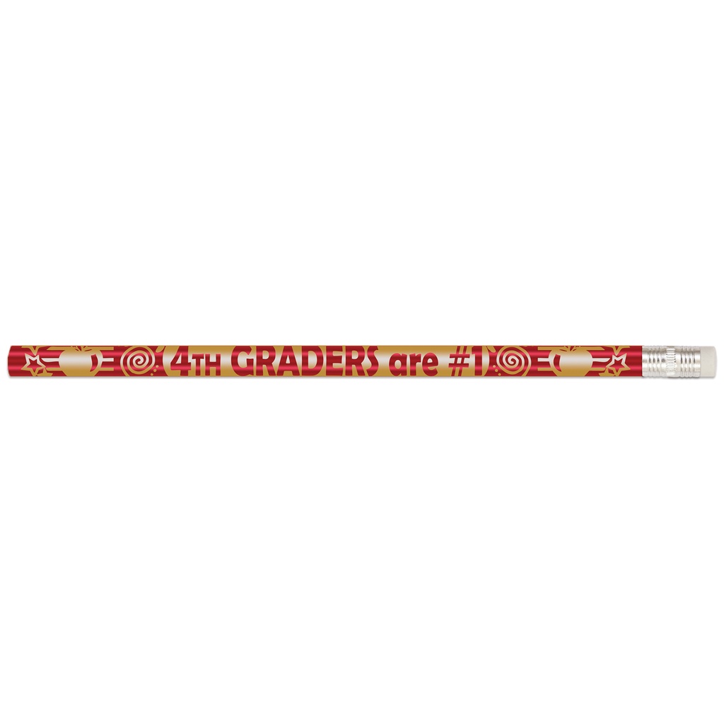 12ct 4th Graders Are #1 Pencils