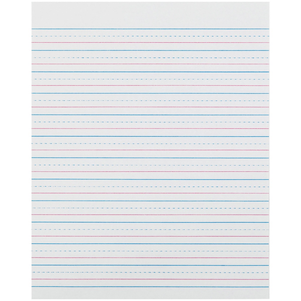 500ct 3rd Gr Zaner Bloser Sulphite Practice Paper