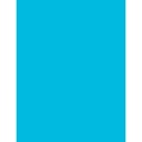 500ct 8.5x11 Cobalt Blue Multi Purpose Paper