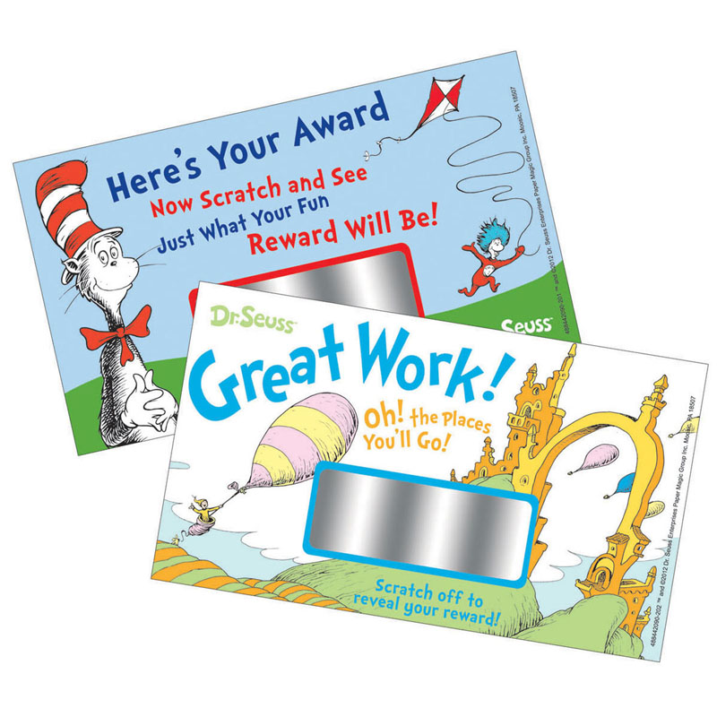 Dr. Seuss™ Scratch Off Rewards, Pack of 24