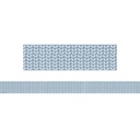 Classroom Cottage Blue Petals Straight Border Trim
