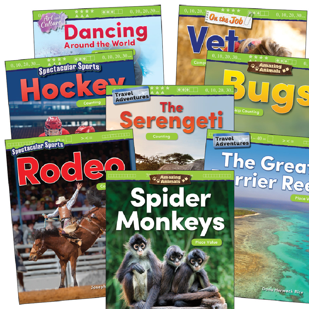 Numbers & Counting: Grades K-1 (Book Set)