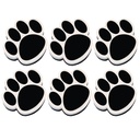 Paw Magnetic Whiteboard Erasers 6ct
