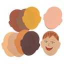 50sht Face Pad with Eight Skin Tones
