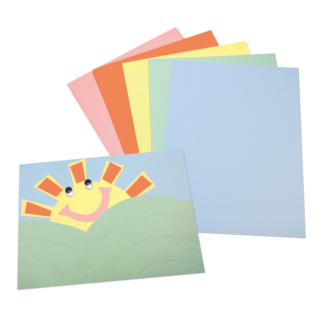 9x12 Assorted Color Tagboard 100 Sheets