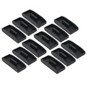 Magnetic Whiteboard Eraser w/Storage for 2 Markers Pack of 12