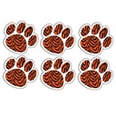 Tiger Paw Magnetic Whiteboard Erasers 6ct