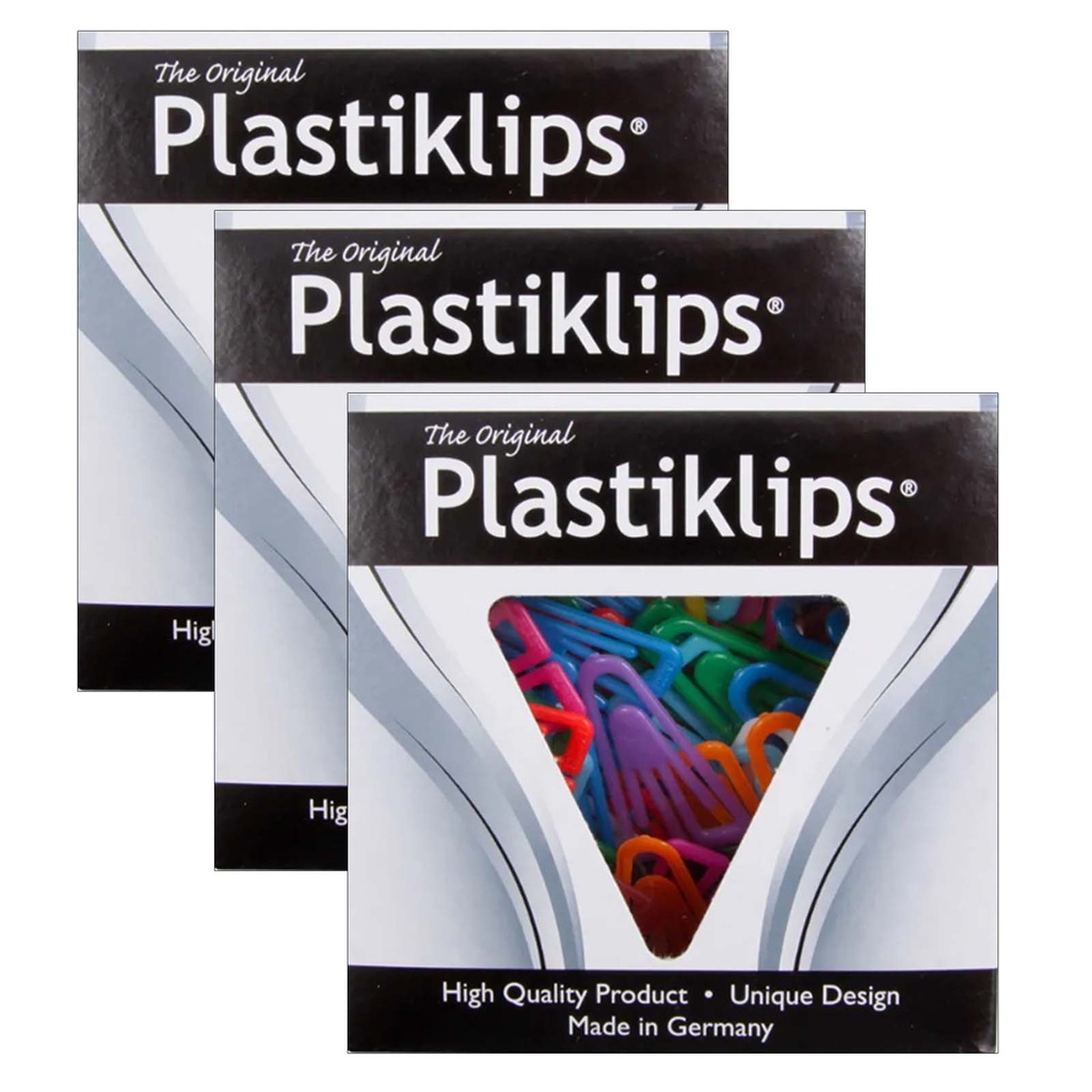 Paper Clips, Assorted Sizes and Colors 945ct