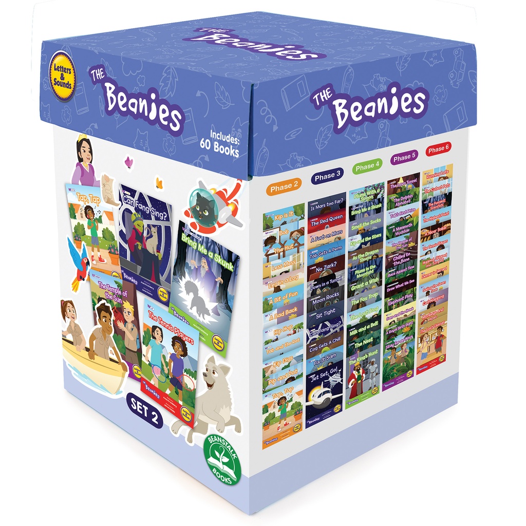 The Beanies Hi-Lo Diversity Decodable Boxed Set #2