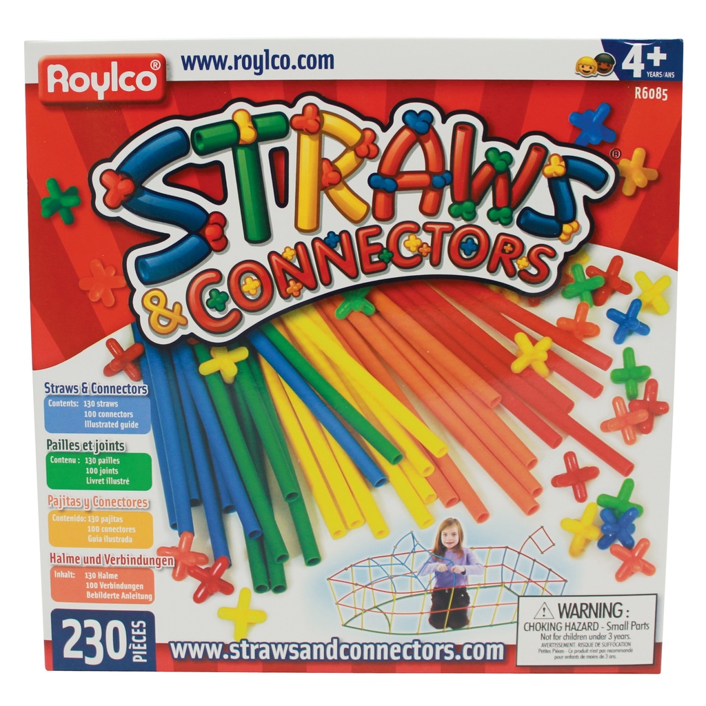 Straws & Connector Set 230 Pieces