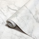 Marble Peel and Stick Decorative Paper Roll 17.5" x 10' 
