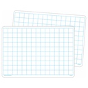 Double-Sided Math Grid Dry Erase Boards Pack of 10