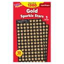 Gold Sparkle Stars superShapes Value Pack