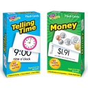 TREND® Skill Drill Flash Cards — Time & Money Assortment (192 cards)