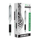 Z-Grip® Flight Black Retractable Ballpoint Pens Dozen
