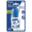 2 in 1 Correction Fluid with Foam Brush Applicator & Pen Tip 0.74 fl oz