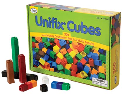 500ct Unifix Cubes