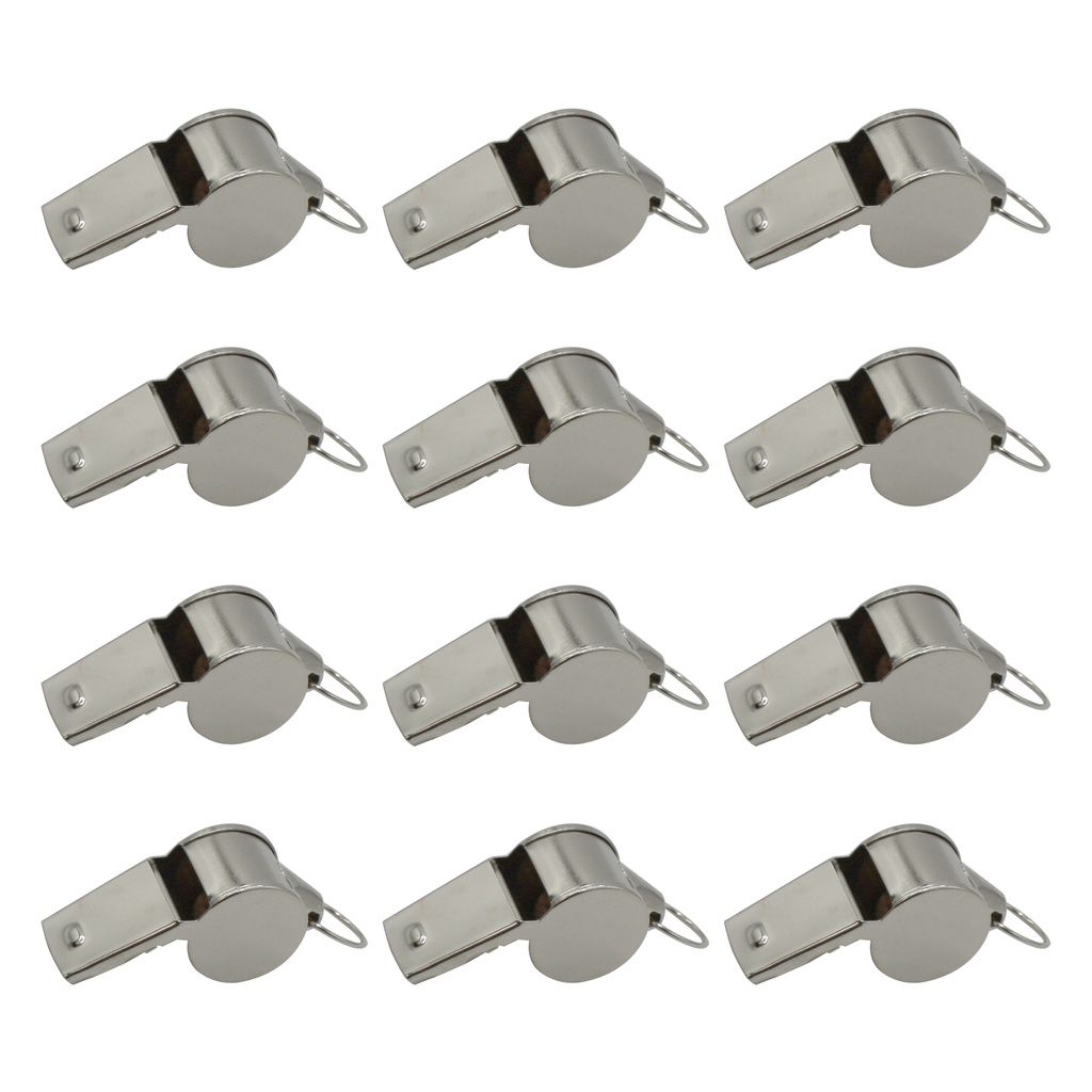 Metal Whistle, Set of 12