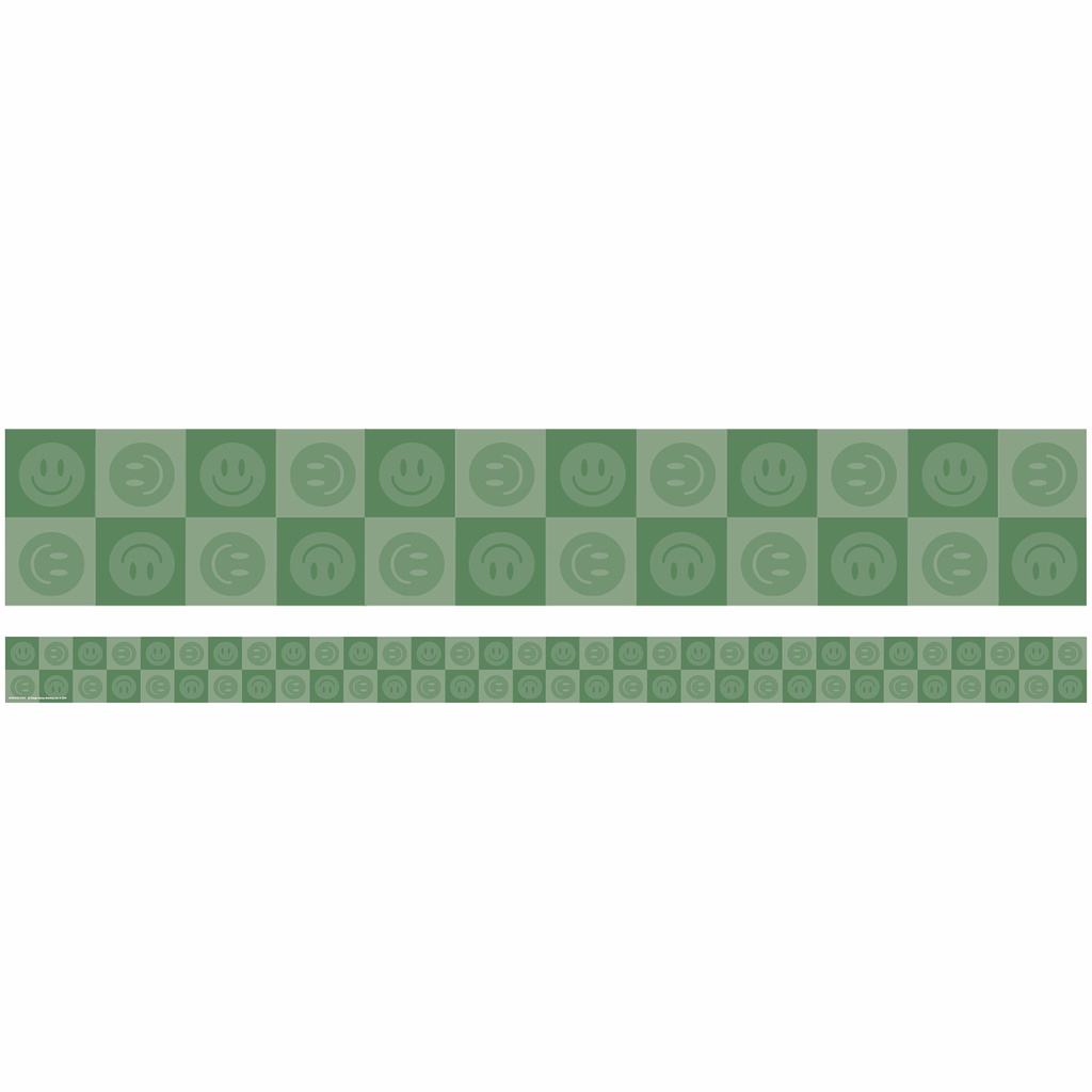 Green Smiles  Deco Trim