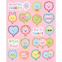 Cotton Candy Smelly Stickers, Pack of 108