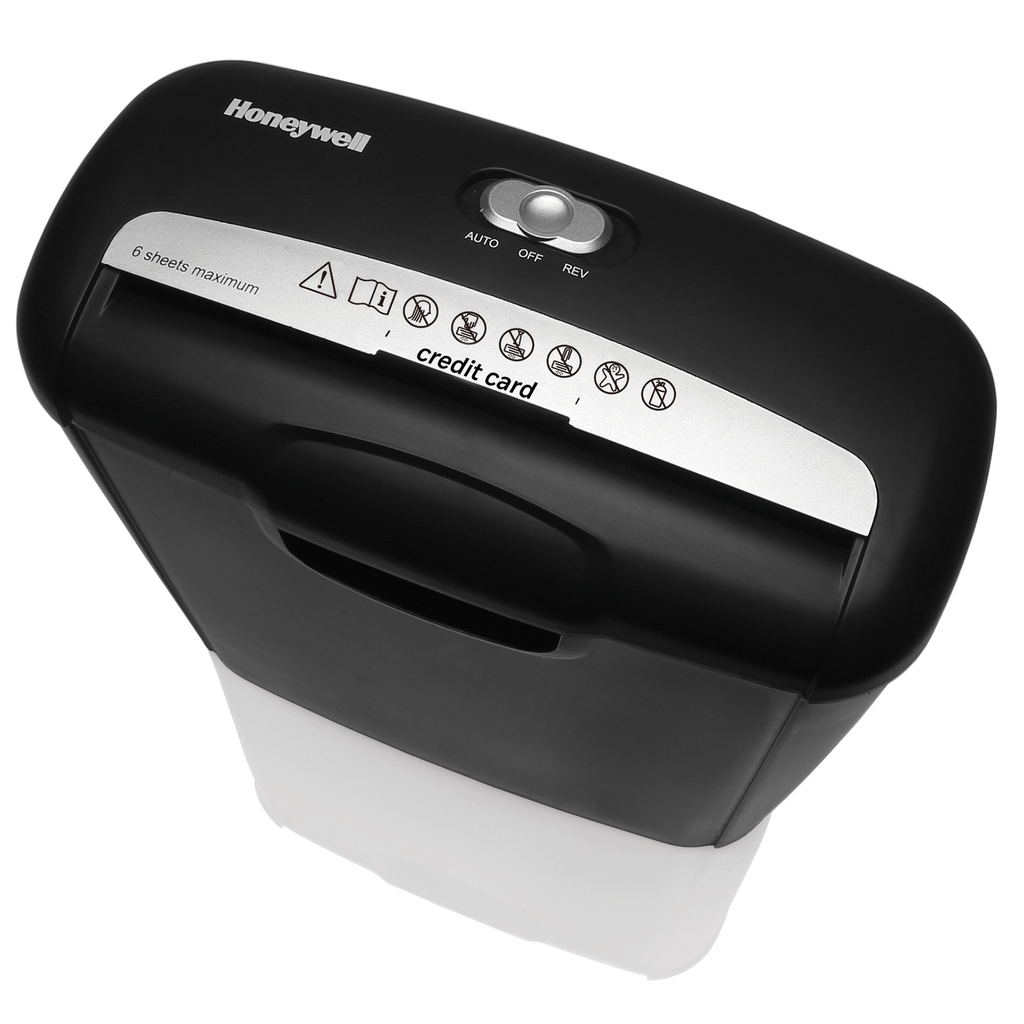 6 Sheet Strip-Cut Paper Shredder