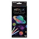 Metallic Colored Pencils Pack of 12