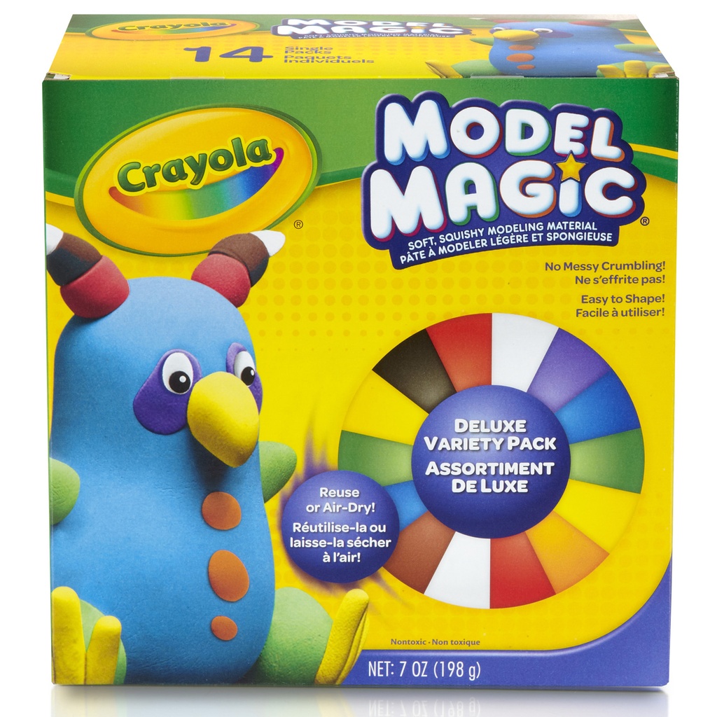 0.5oz. Model Magic Variety Pack 9 Colors 14 Count