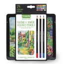 Signature Blend & Shade Colored Pencils in Tin Pack of 24