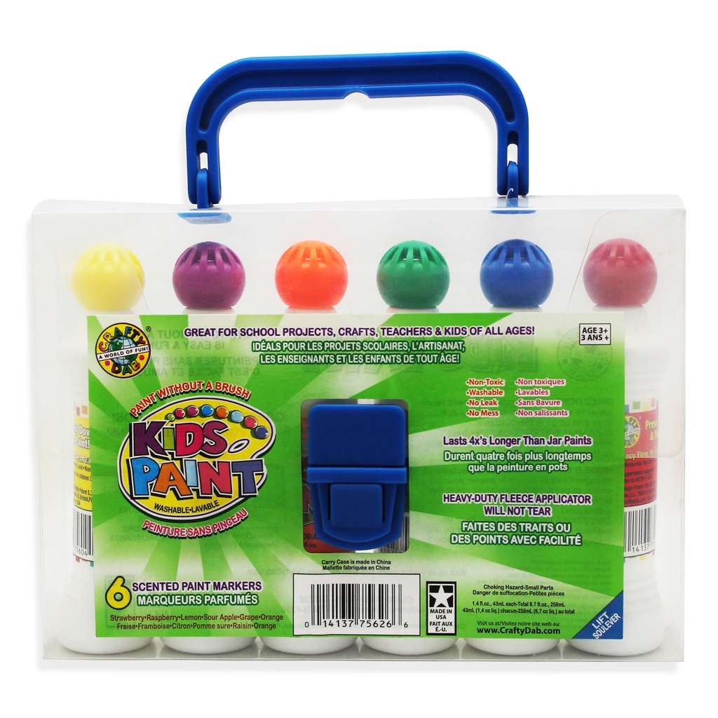 Scented Paint Markers Pack of 6