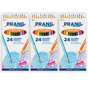 Thick Core 3.3 mm Colored Pencils 3 Packs of 24 Colors
