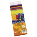 Bright Colors 4 1/8" x 2-5/8" x 8" Mini Kraft Bags 28 Bags