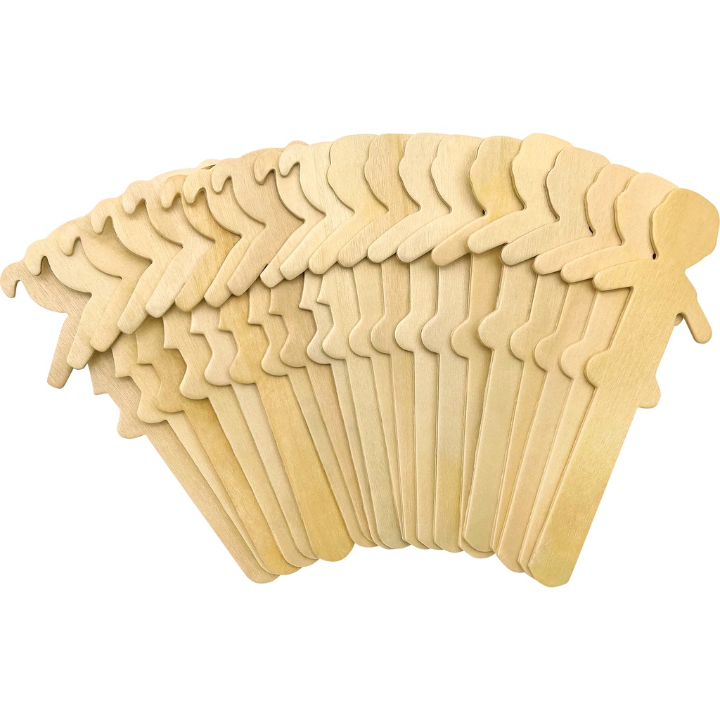 STEM Basics: People-Shaped Craft Sticks