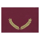 Gold Foil Stamped Maroon 10" x 13" Certificate Folders Pack of 30