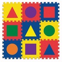Shapes 12" x 12" Carpet Tiles 9 Count