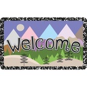 Magic Mountains Welcome Mat 18" x 30"