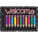 Colored Pencils Welcome Mat 15.5" x 23.5"