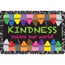 Kindness Colors World Welcome Mat 15.5" x 23.5"
