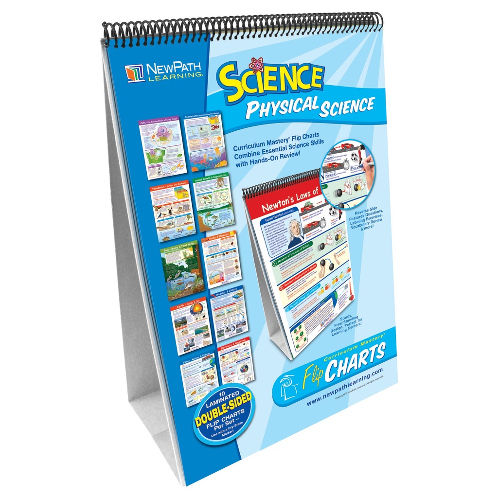 Physical Science Curriculum Mastery® Flip Chart Grades 6-8